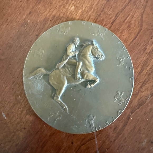 Spanish Riding School in Vienna Lipizzaner Horse Dressage Bronze Medal - Picture 1 of 4